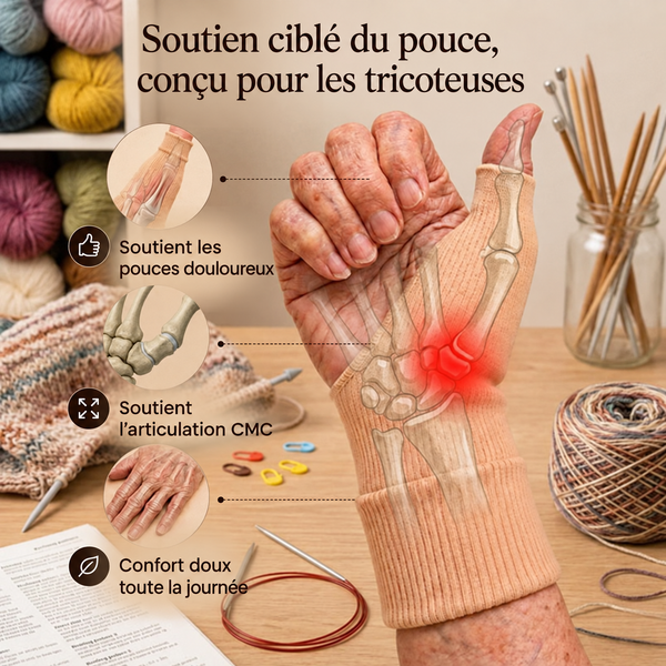 Stabilisateur de Pouce pour Tricot
