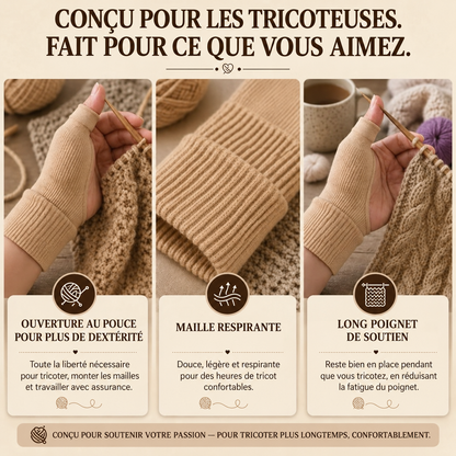Stabilisateur de Pouce pour Tricot