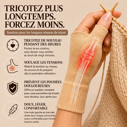 Stabilisateur de Pouce pour Tricot